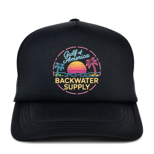 Backwater Supply – Gulf of America Mesh Trucker Hat