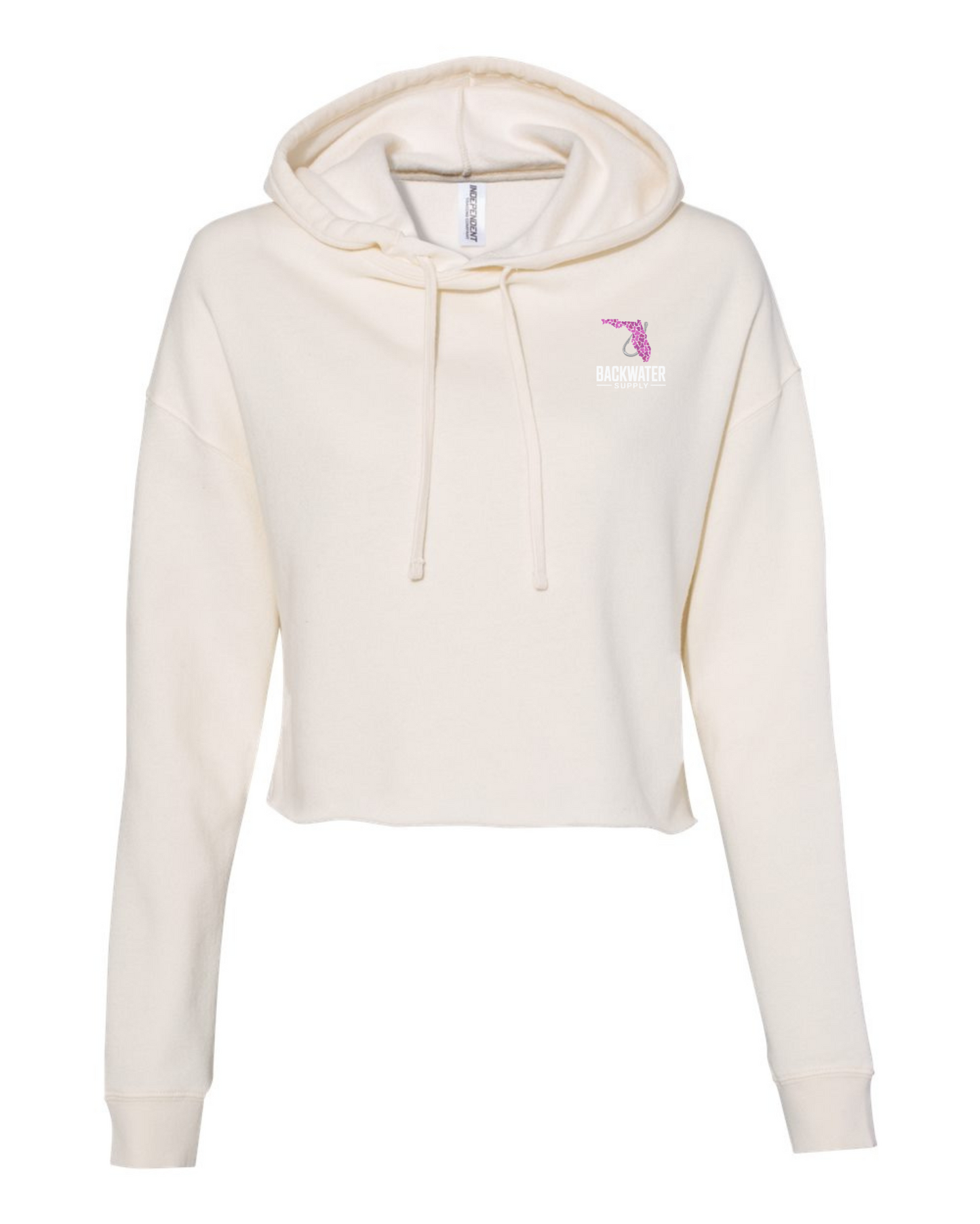 Women's Camo Boar Crop Hoodie